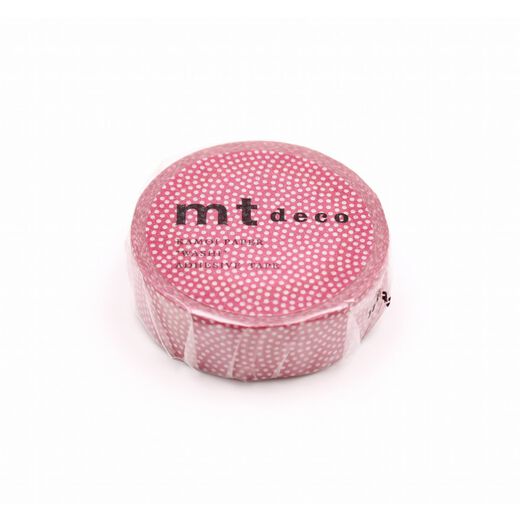 Washi tape with red spots